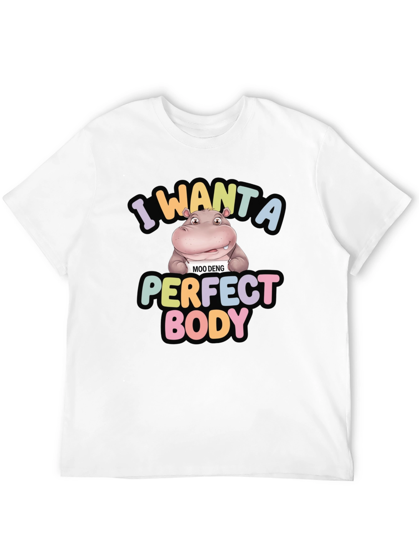 Hippo Perfect Body Graphic Tee