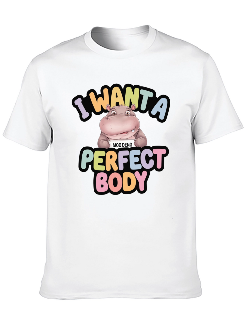 Hippo Perfect Body Graphic Tee