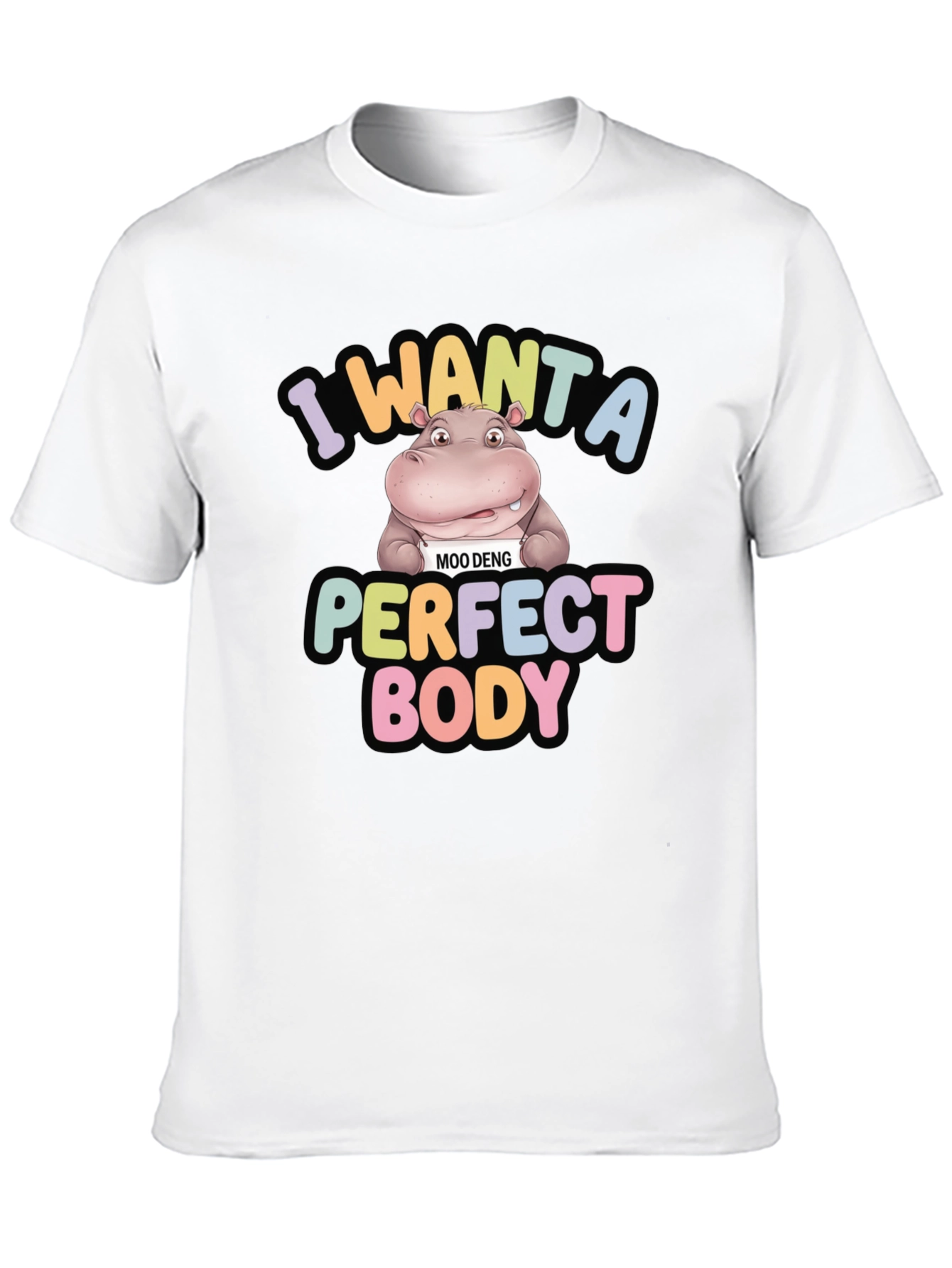 Hippo Perfect Body Graphic Tee