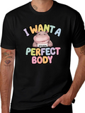 Hippo Perfect Body Graphic Tee