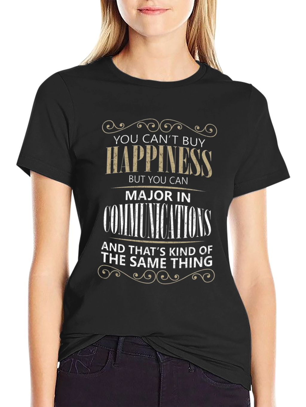 Funny Major in Communications T-Shirt