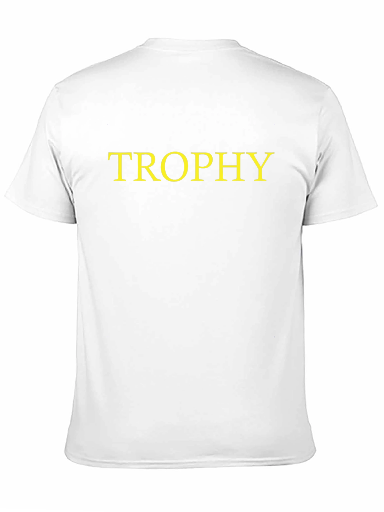 Trophy Graphic Tee - Black Cotton T-Shirt