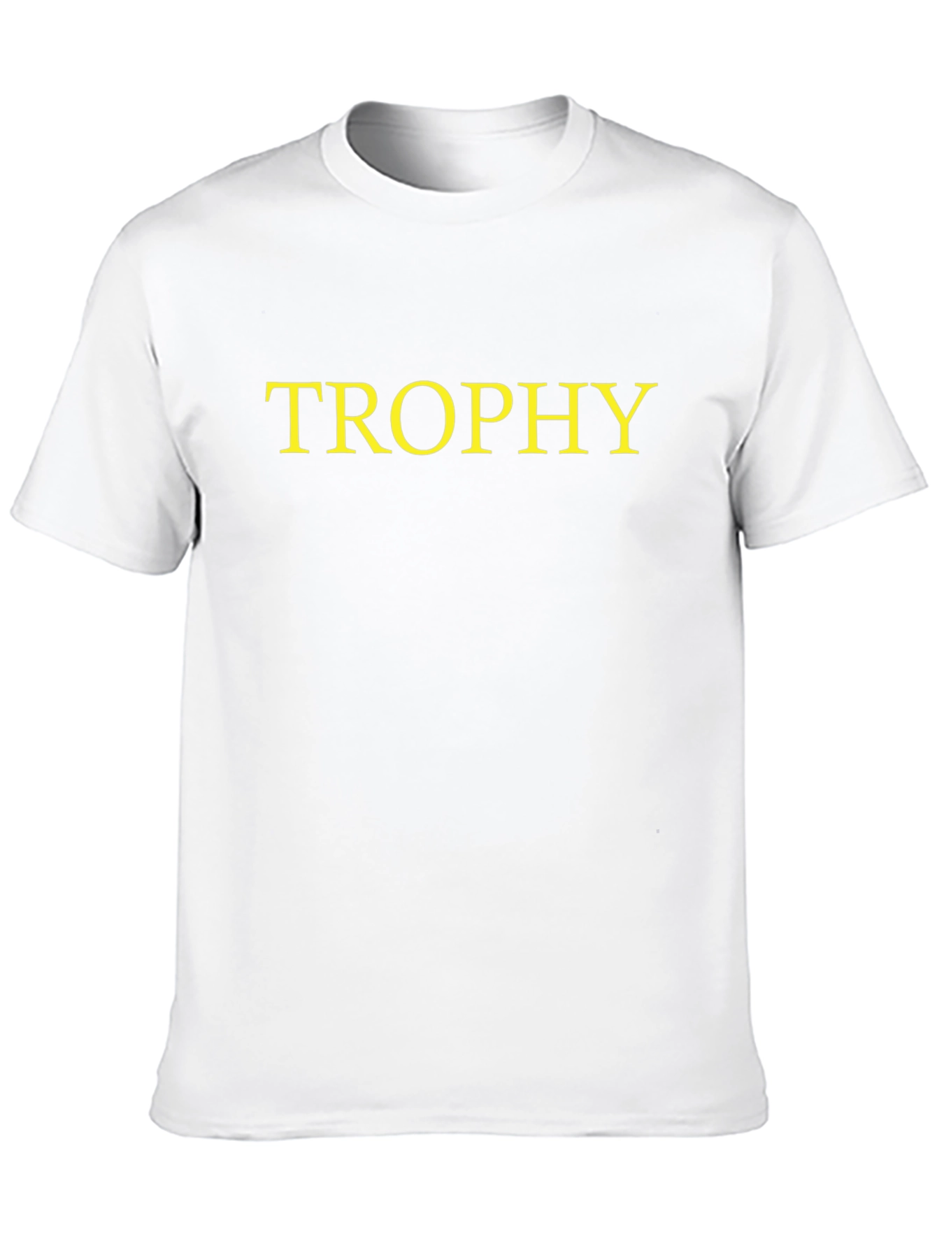 Trophy Graphic Tee - Black Cotton T-Shirt