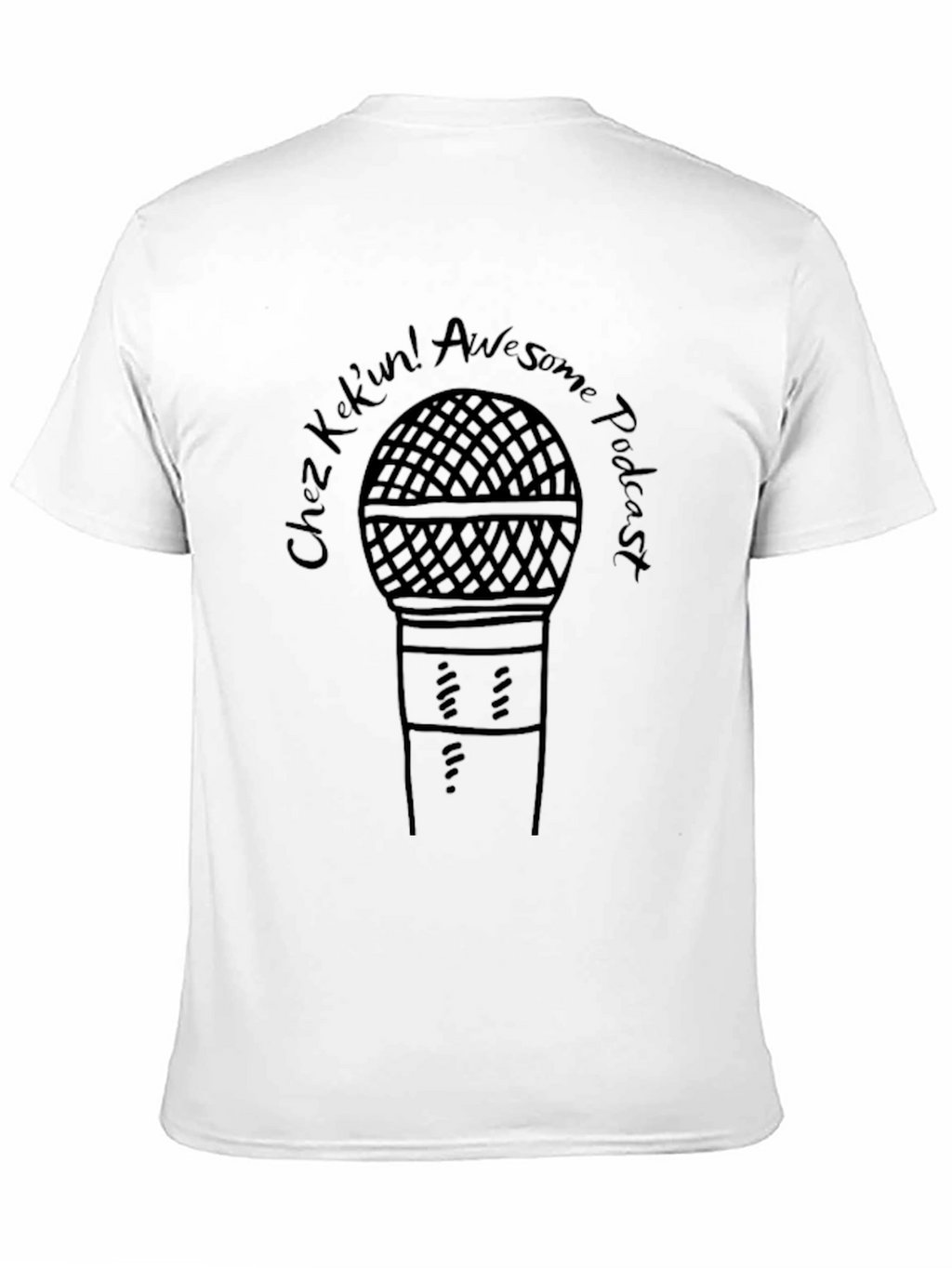 Chez Kekin! Awesome Podcast Black T-Shirt