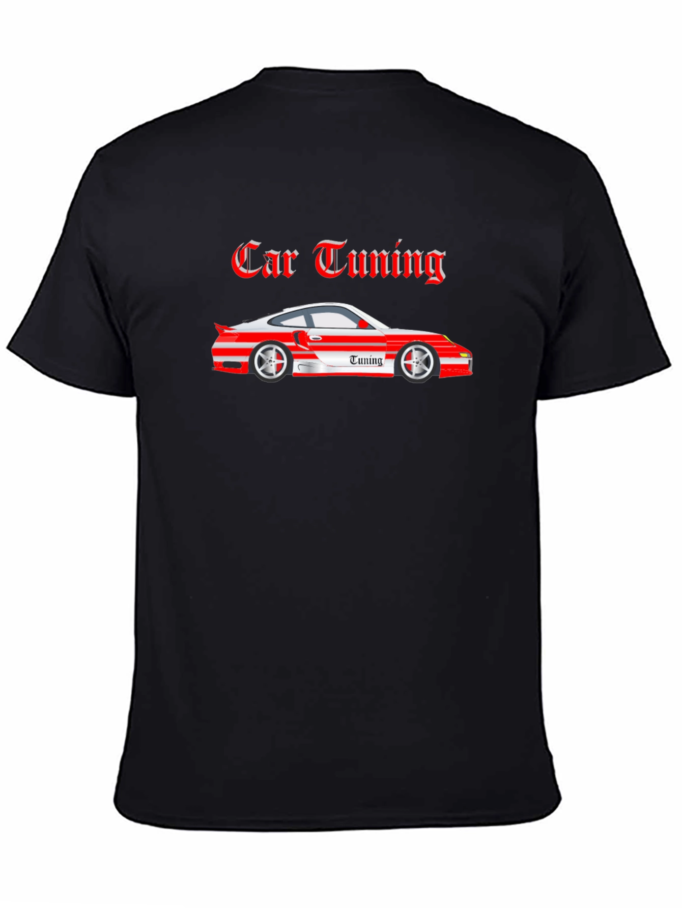 Car Tuning Graphic Tee - Automotive Enthusiast Shirt