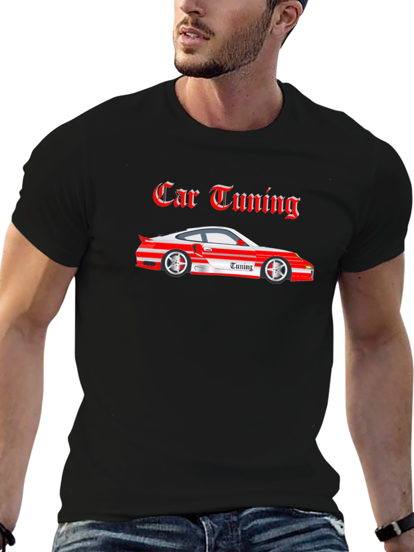Car Tuning Graphic Tee - Automotive Enthusiast Shirt