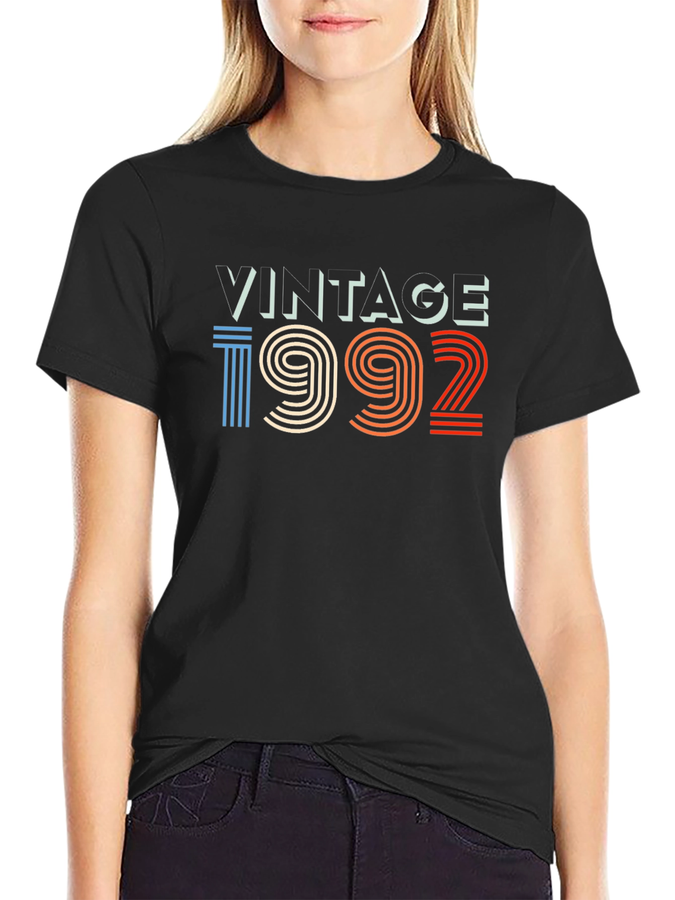 Vintage 1992 Graphic T-Shirt - Retro Birthday Gift