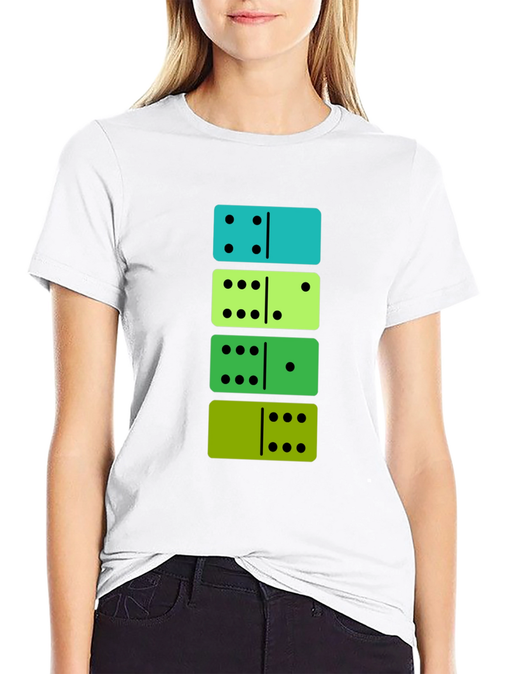 Domino Stack Tee - Fun & Stylish