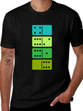 Domino Stack Tee - Fun & Stylish