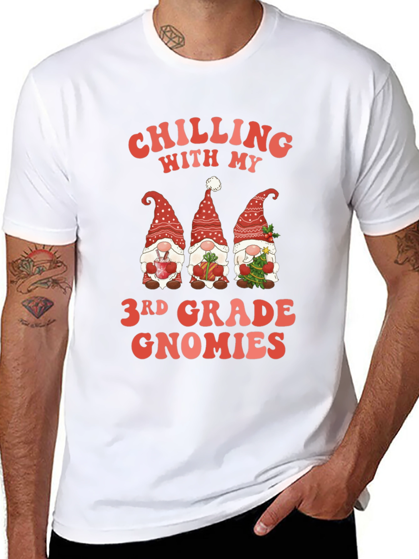Chilling with 3rd Grade Gnomies T-Shirt