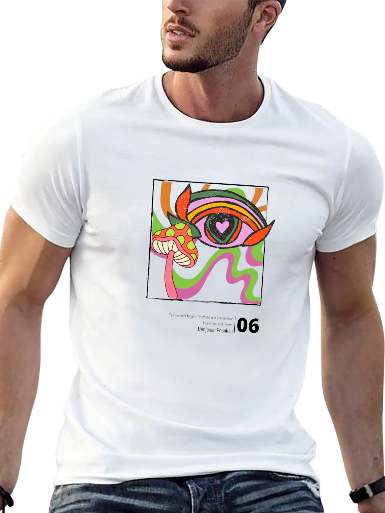 Psychedelic Eye Graphic T-Shirt