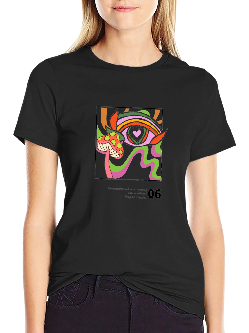 Psychedelic Eye Graphic T-Shirt