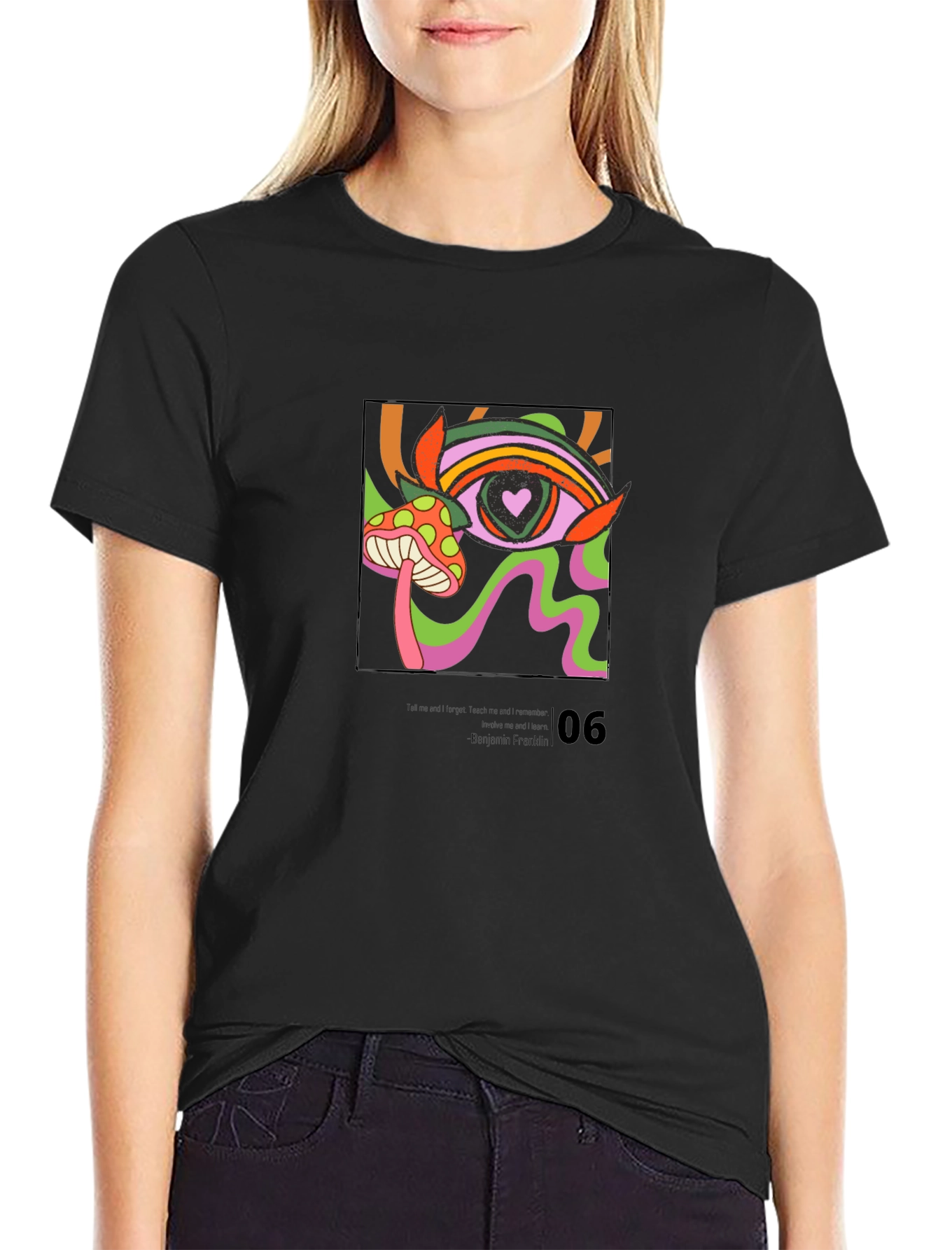 Psychedelic Eye Graphic T-Shirt