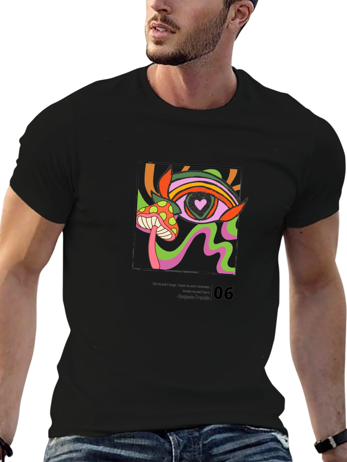 Psychedelic Eye Graphic T-Shirt