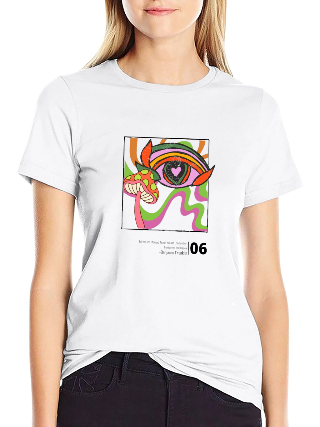 Psychedelic Eye Graphic T-Shirt