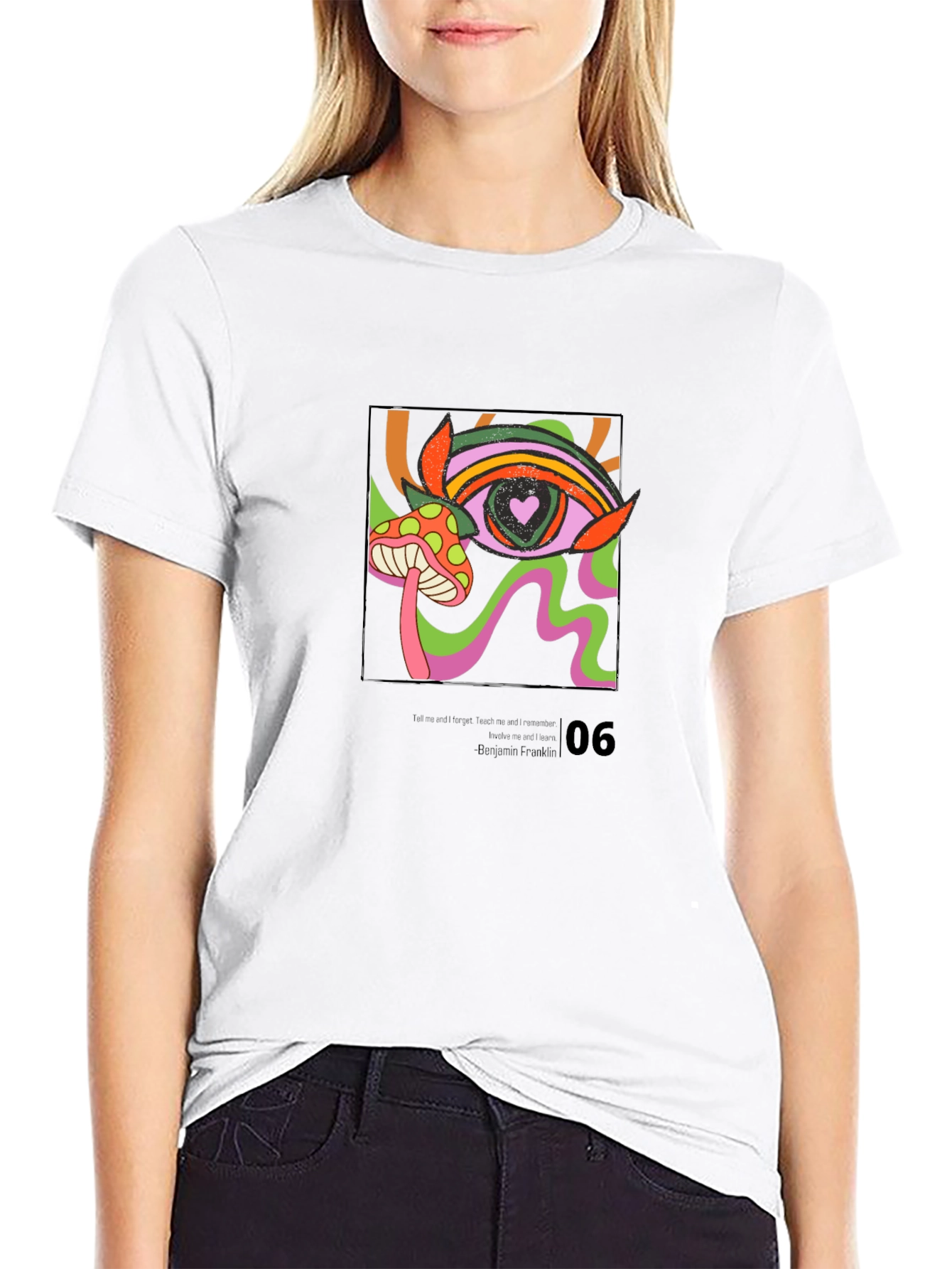 Psychedelic Eye Graphic T-Shirt