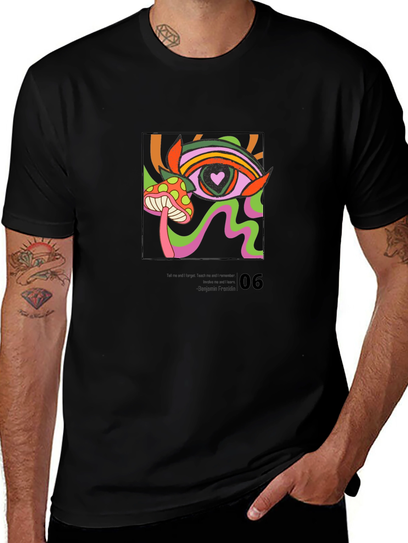 Psychedelic Eye Graphic T-Shirt