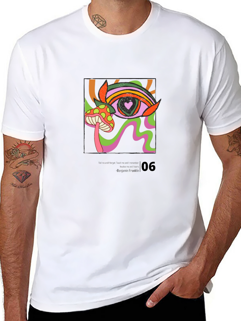 Psychedelic Eye Graphic T-Shirt
