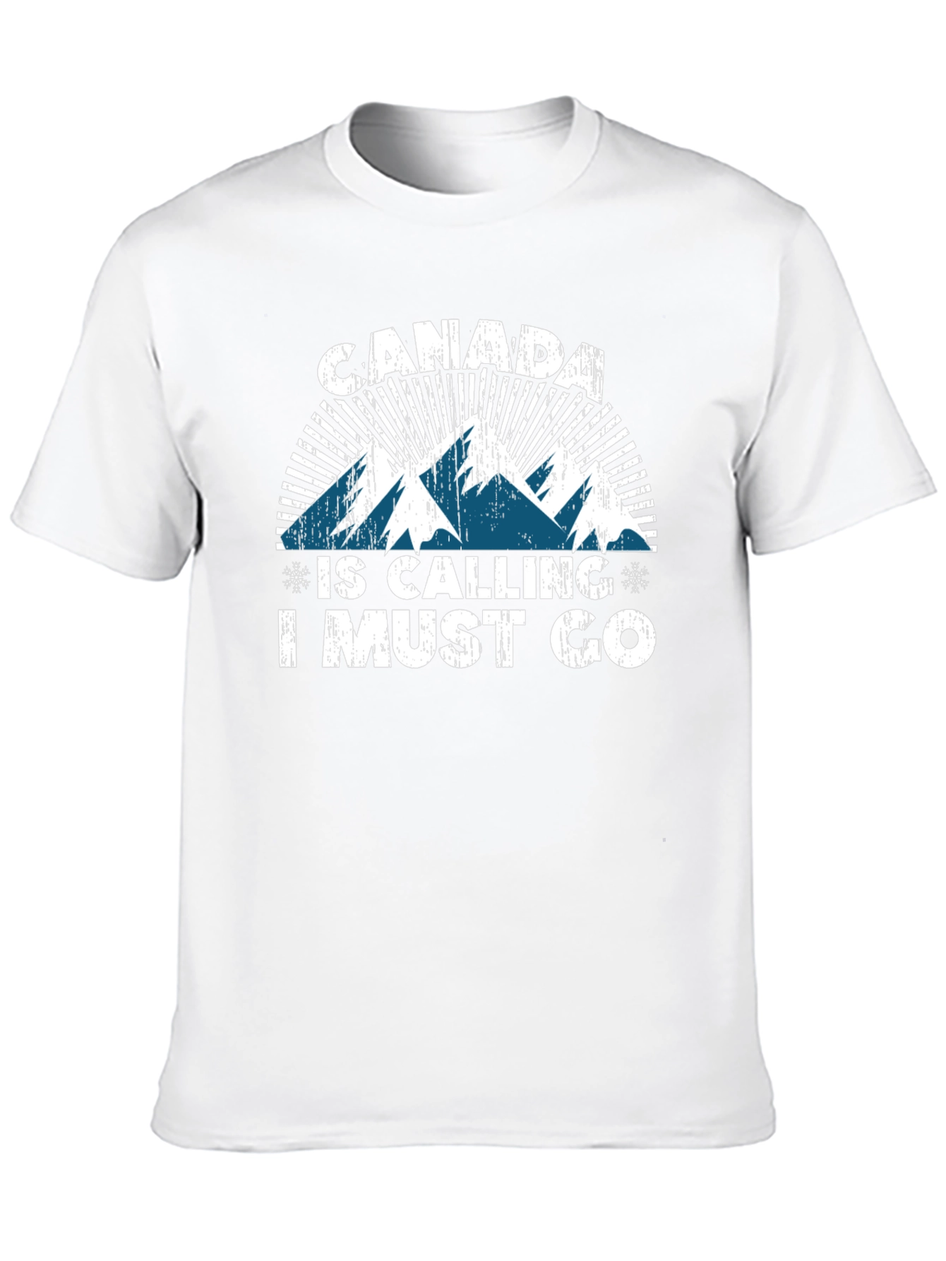 Canada is Calling T-Shirt | Mountain Graphic Tee