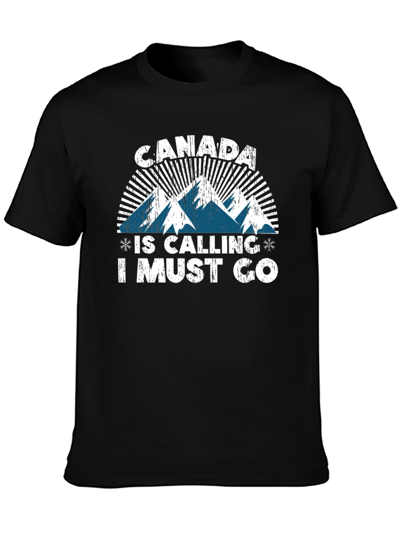 Canada is Calling T-Shirt | Mountain Graphic Tee