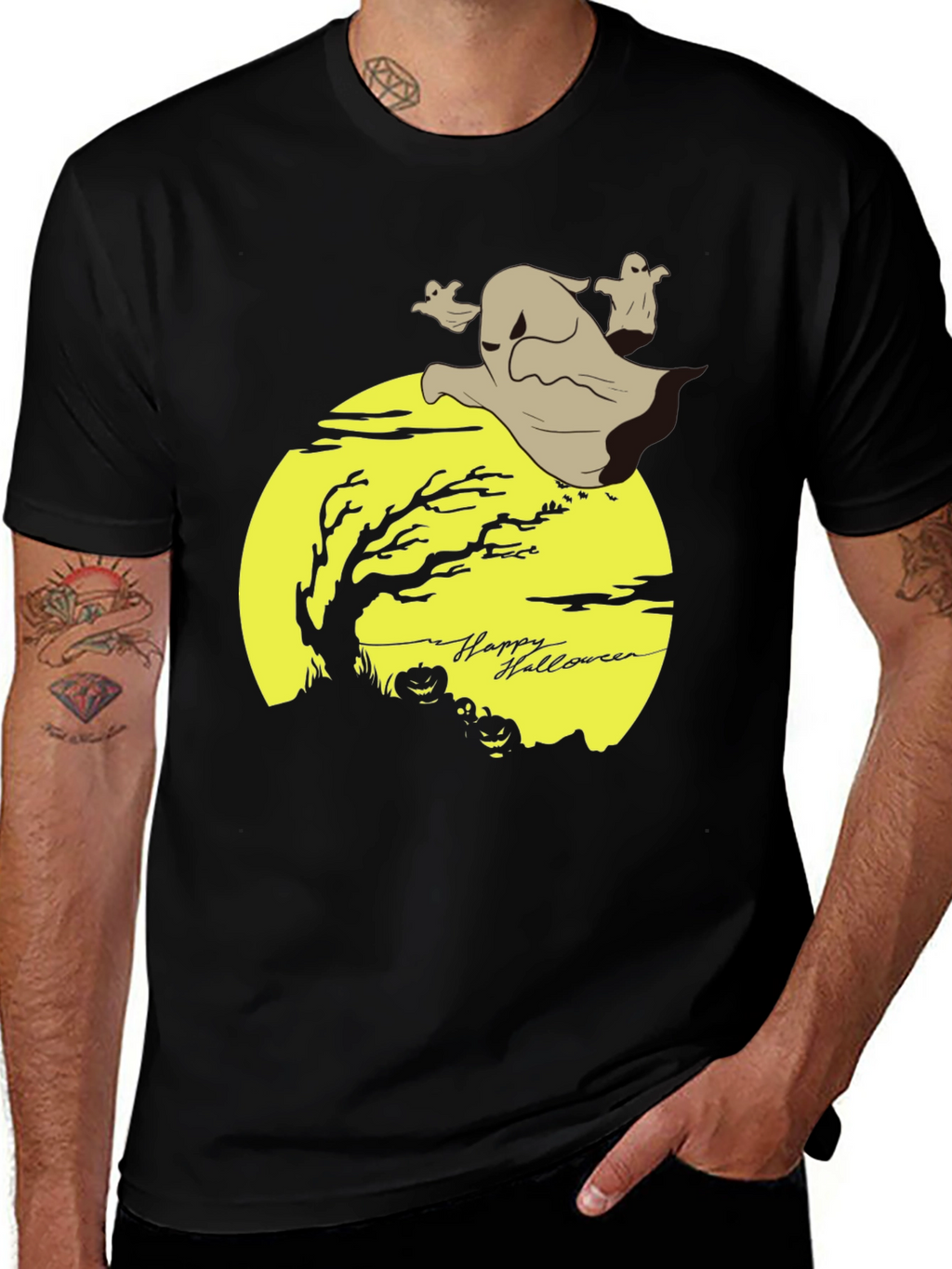 Halloween Ghost T-Shirt