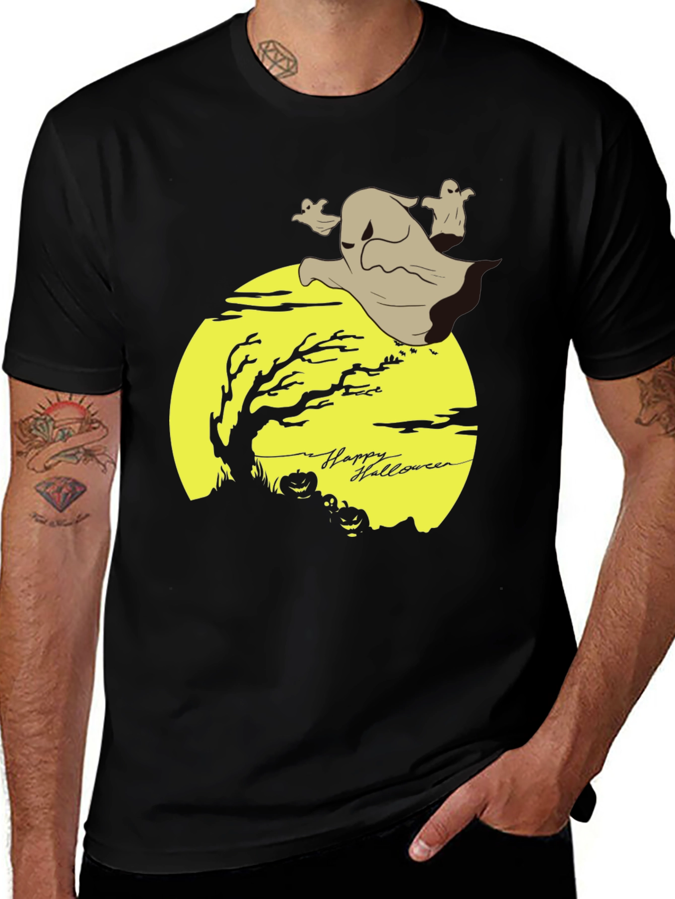 Halloween Ghost T-Shirt