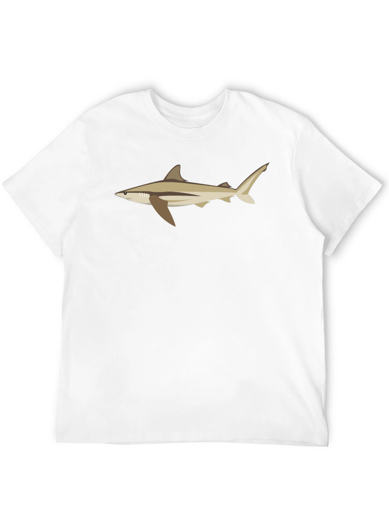 Shark Graphic T-Shirt - Casual Menswear
