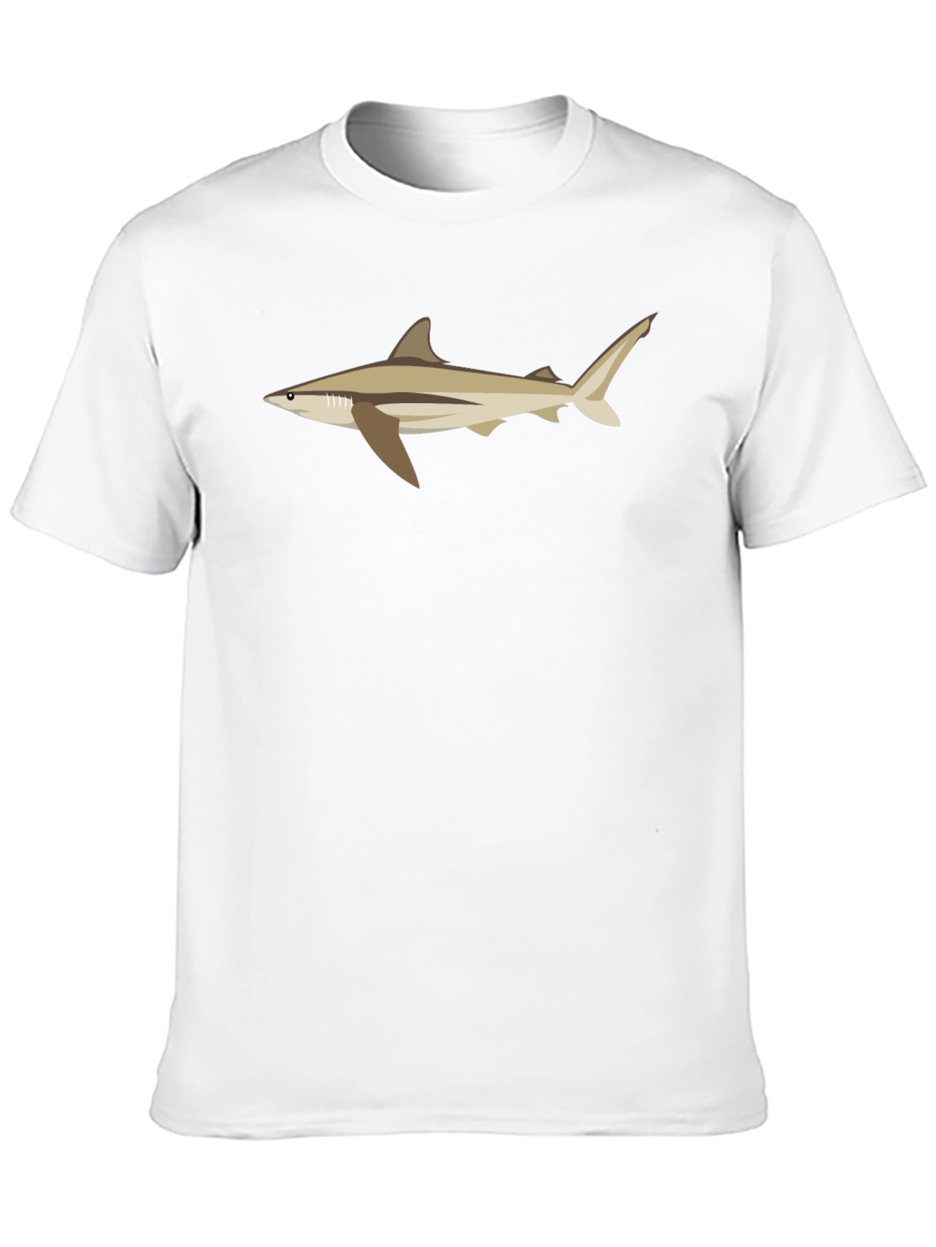 Shark Graphic T-Shirt - Casual Menswear