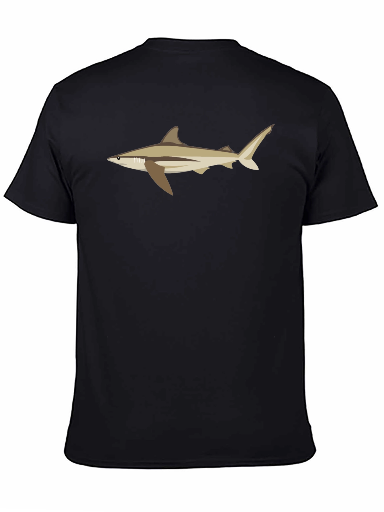 Shark Graphic T-Shirt - Casual Menswear
