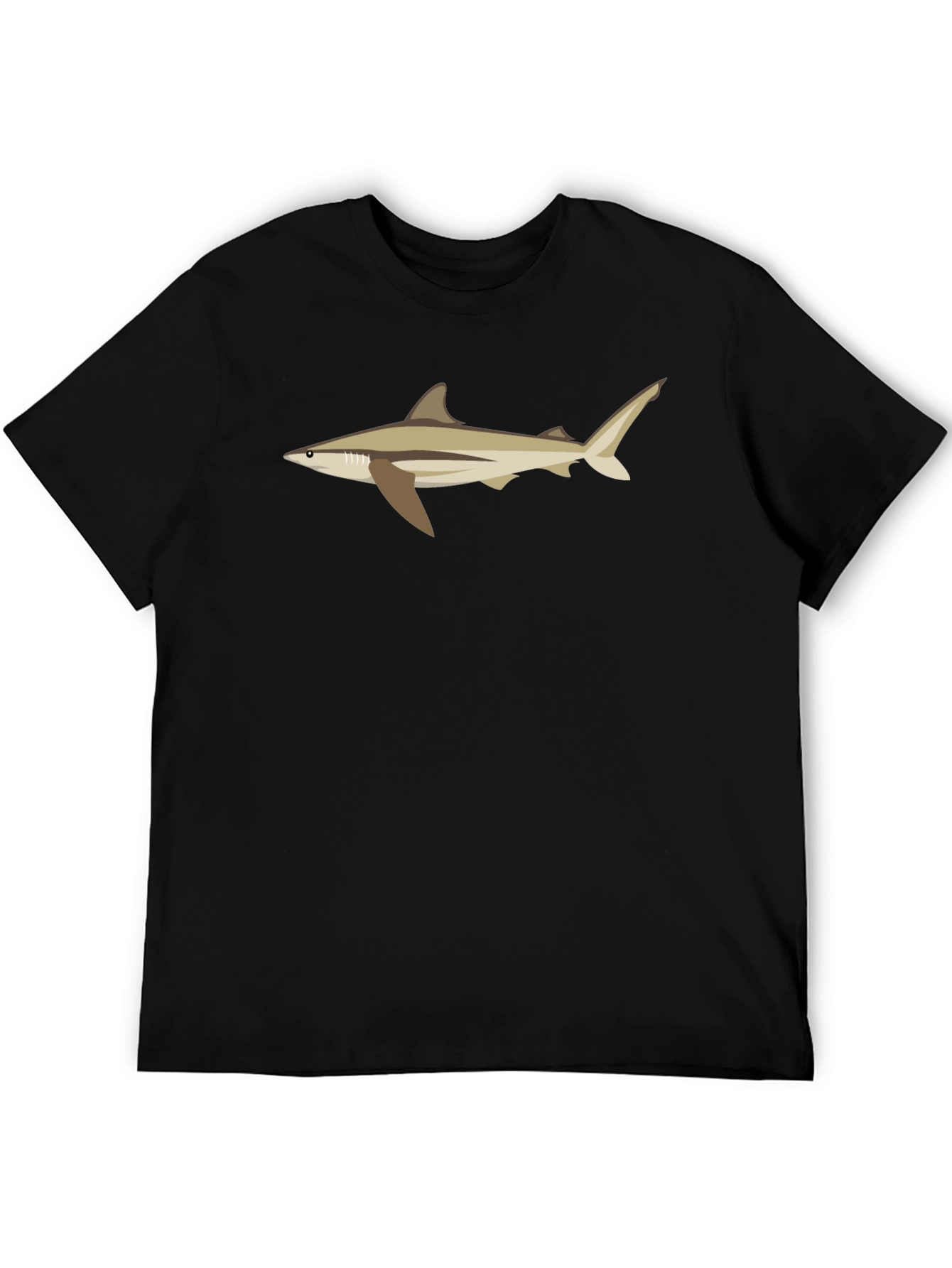 Shark Graphic T-Shirt - Casual Menswear