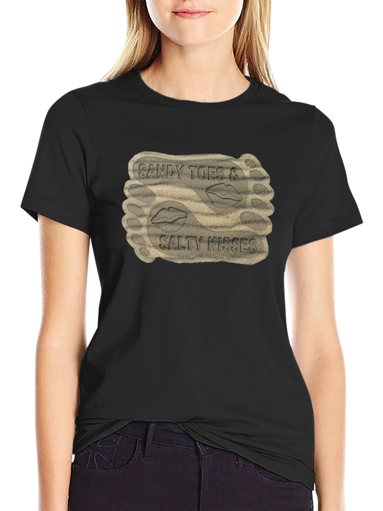 Sandy Toes & Salty Kisses Graphic Tee
