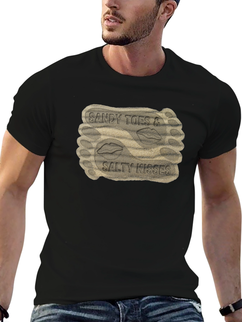 Sandy Toes & Salty Kisses Graphic Tee