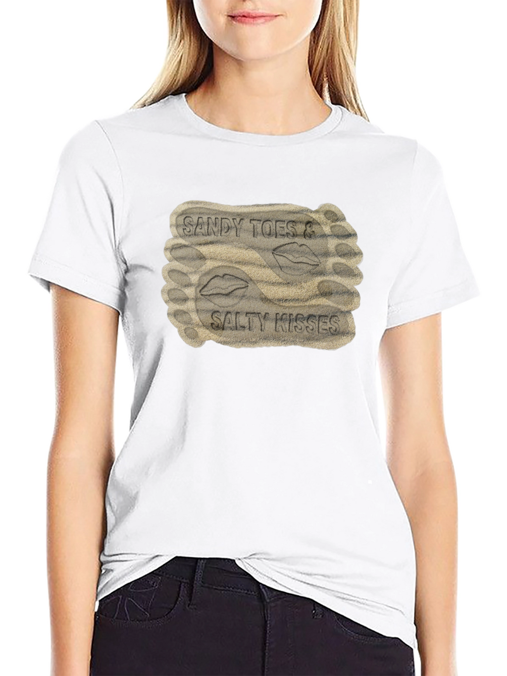 Sandy Toes & Salty Kisses Graphic Tee
