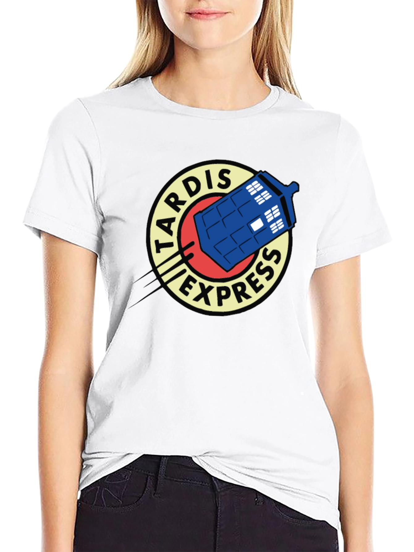 TARDIS Express Graphic Tee - Dr. Who Fan Apparel