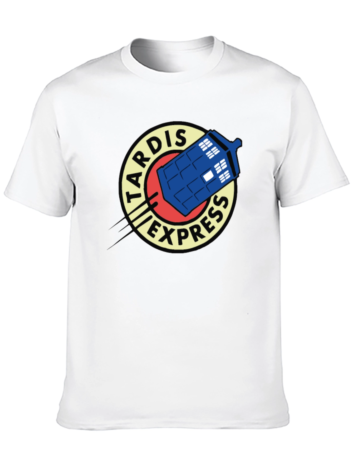 TARDIS Express Graphic Tee - Dr. Who Fan Apparel