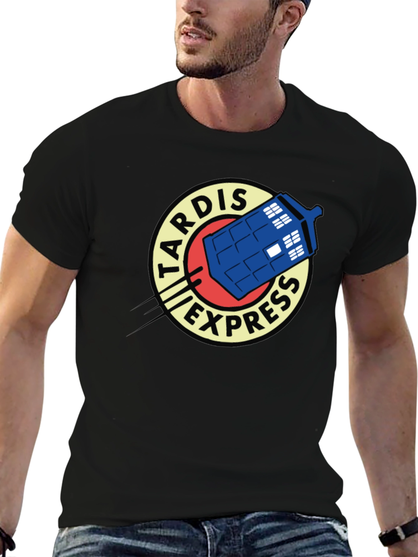 TARDIS Express Graphic Tee - Dr. Who Fan Apparel