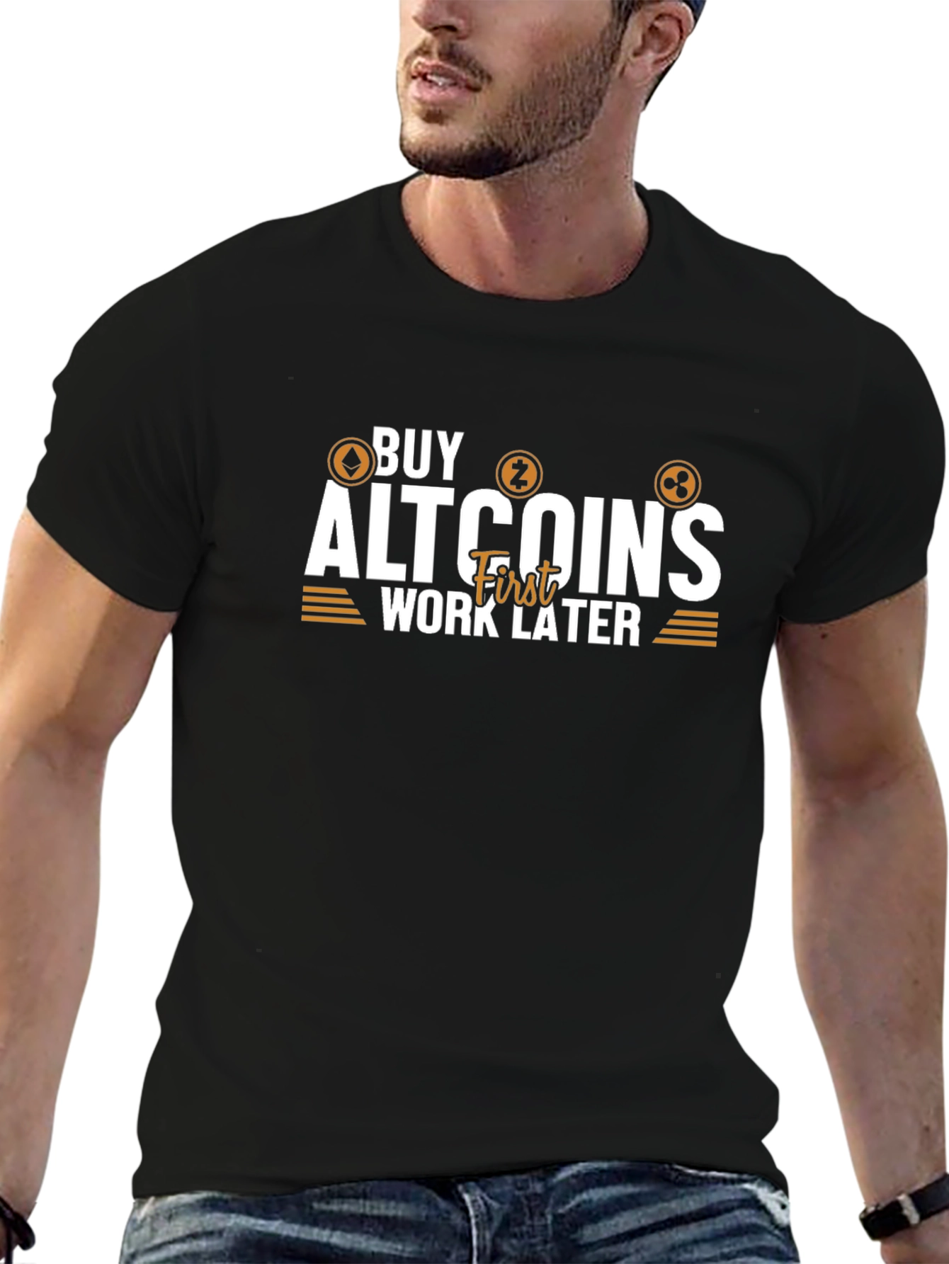 Buy Altcoins Crypto Graphic T-Shirt