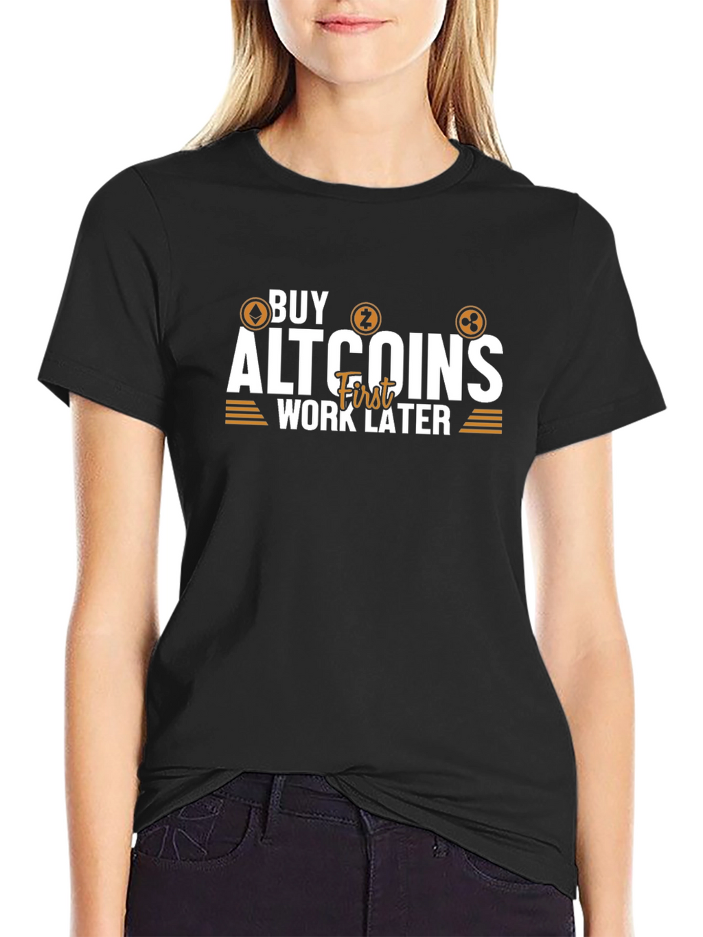 Buy Altcoins Crypto Graphic T-Shirt