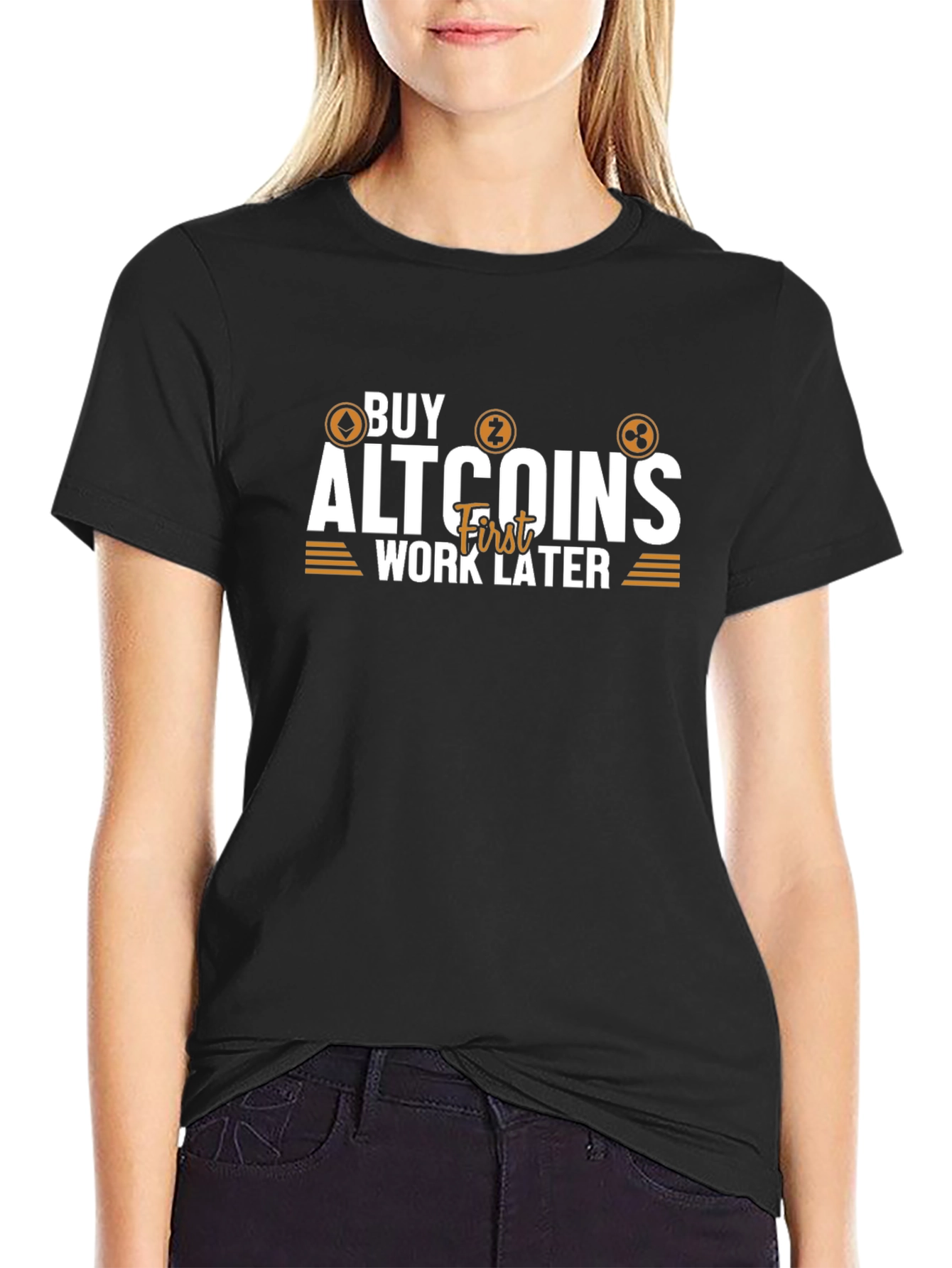 Buy Altcoins Crypto Graphic T-Shirt