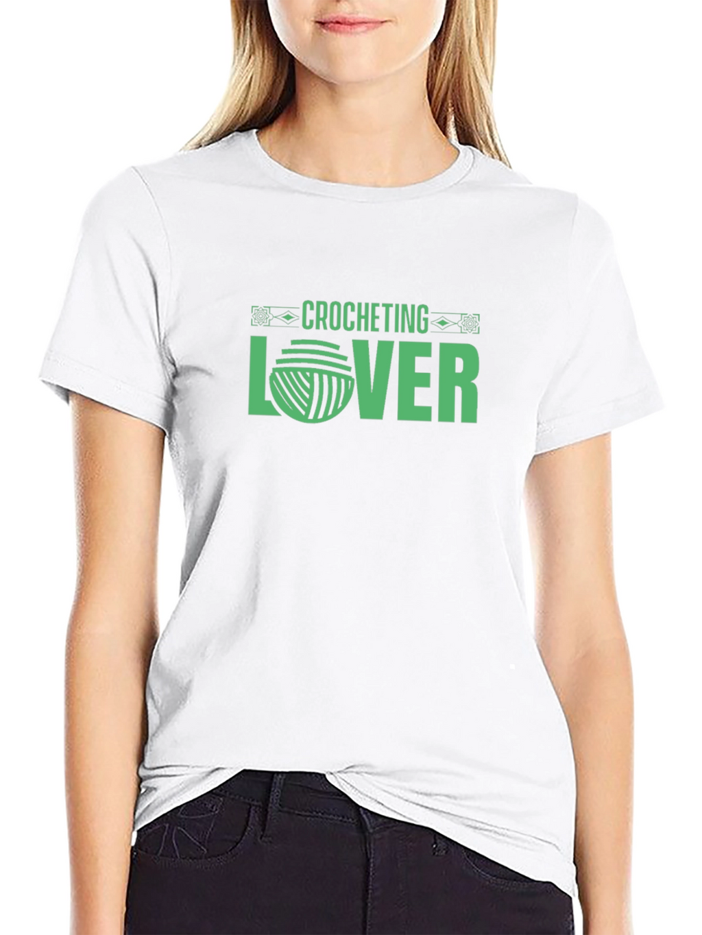 Crocheting Lover Graphic T-Shirt