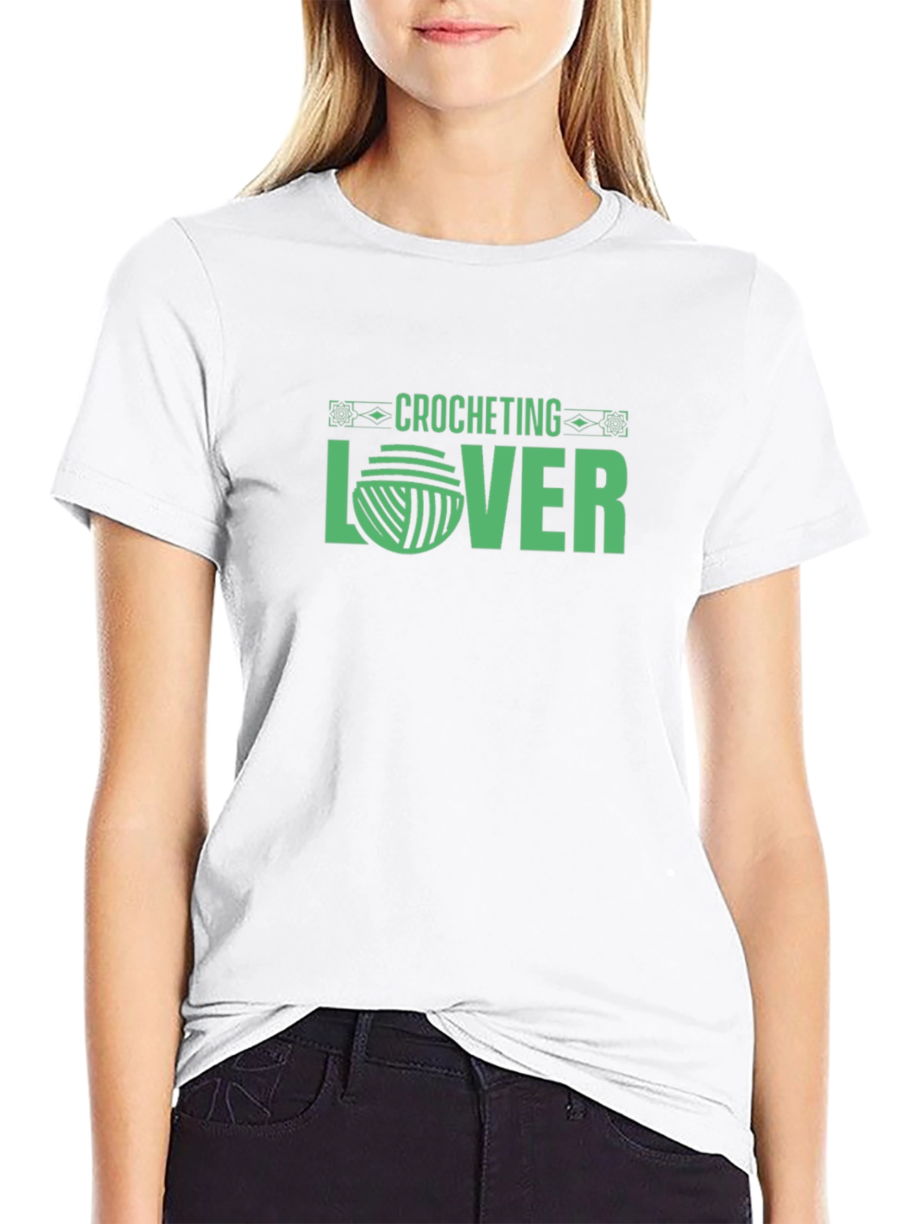 Crocheting Lover Graphic T-Shirt