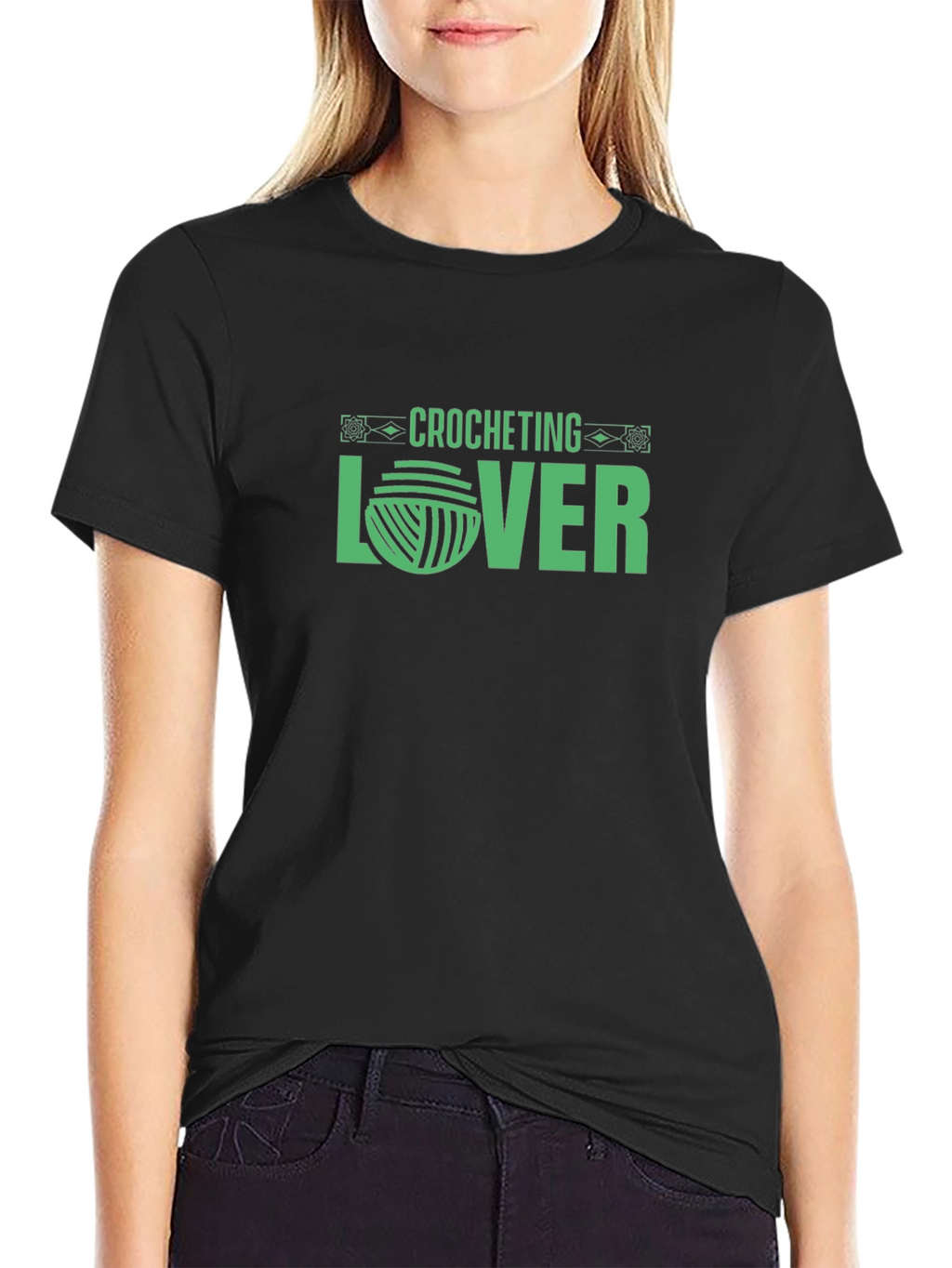 Crocheting Lover Graphic T-Shirt