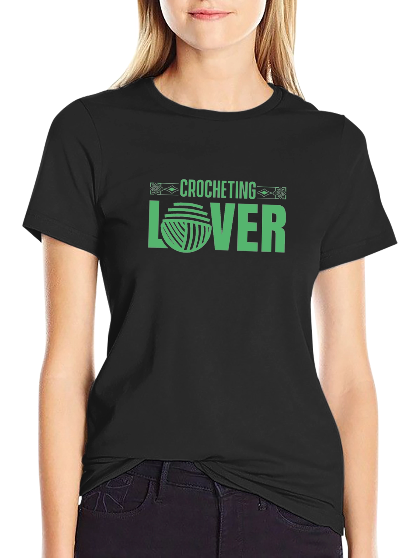 Crocheting Lover Graphic T-Shirt