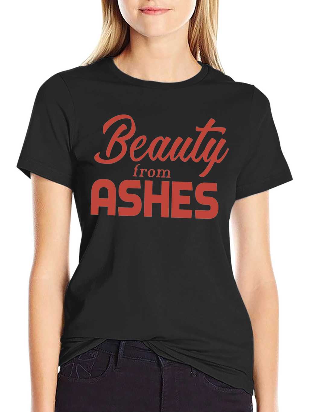 Beauty from Ashes Graphic T-Shirt - Soft Cotton Blend