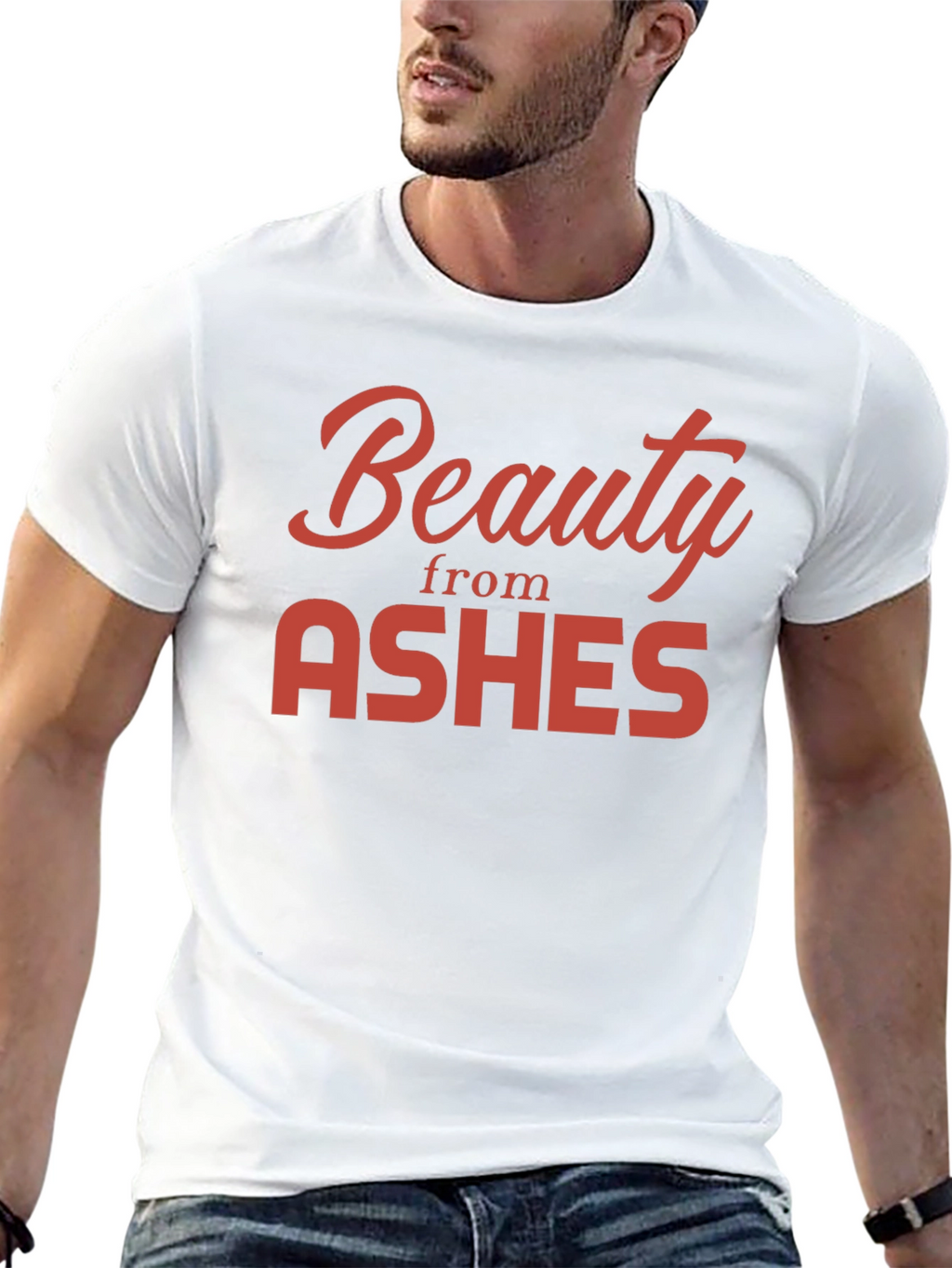 Beauty from Ashes Graphic T-Shirt - Soft Cotton Blend