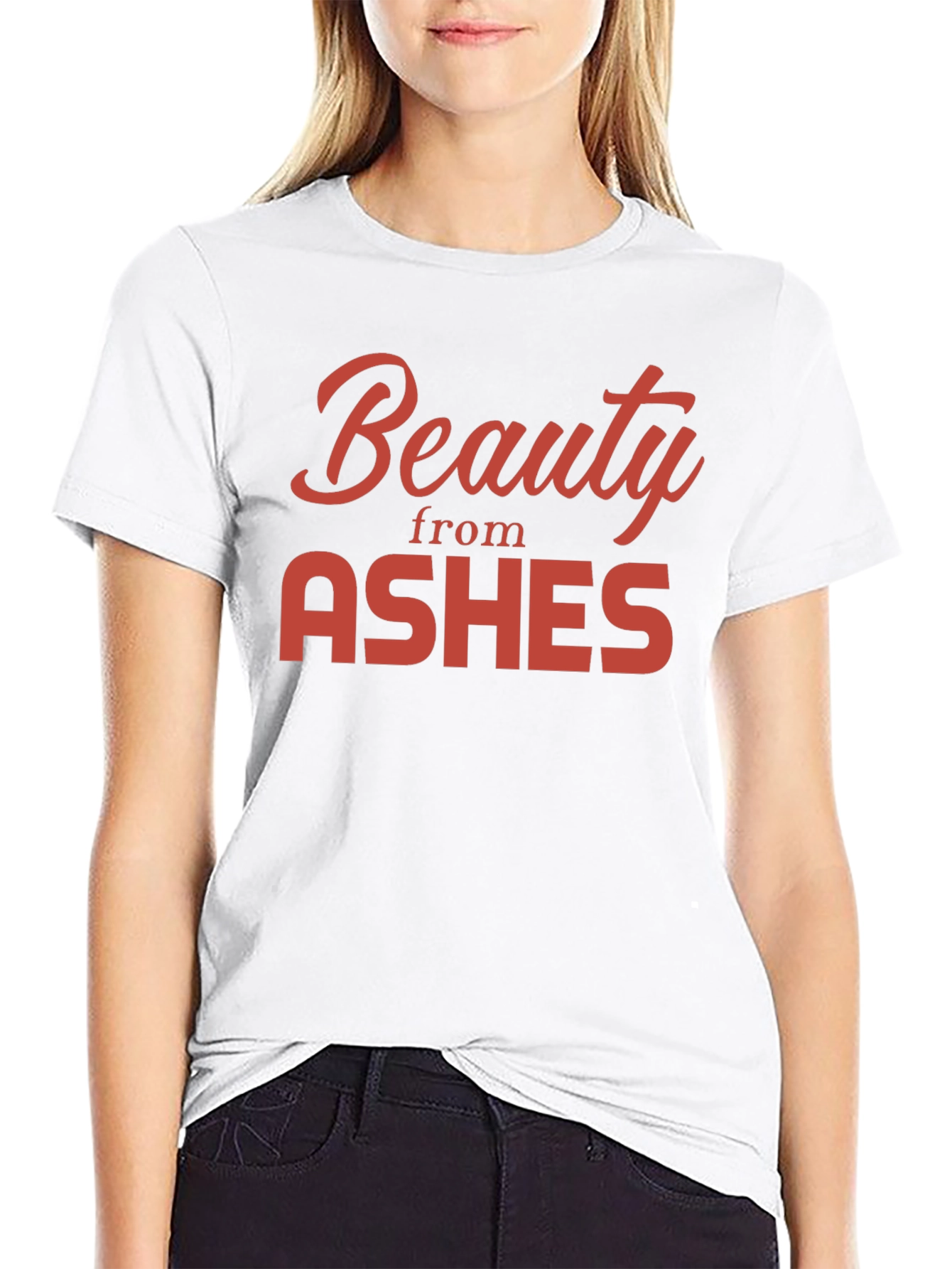 Beauty from Ashes Graphic T-Shirt - Soft Cotton Blend