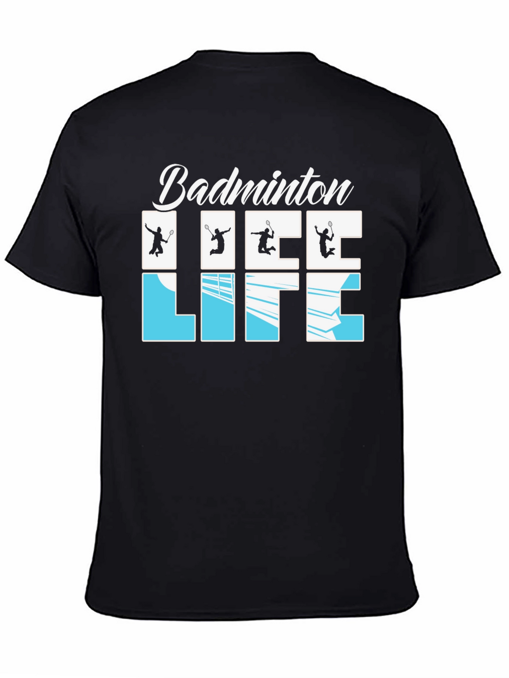 Badminton Life Graphic T-Shirt