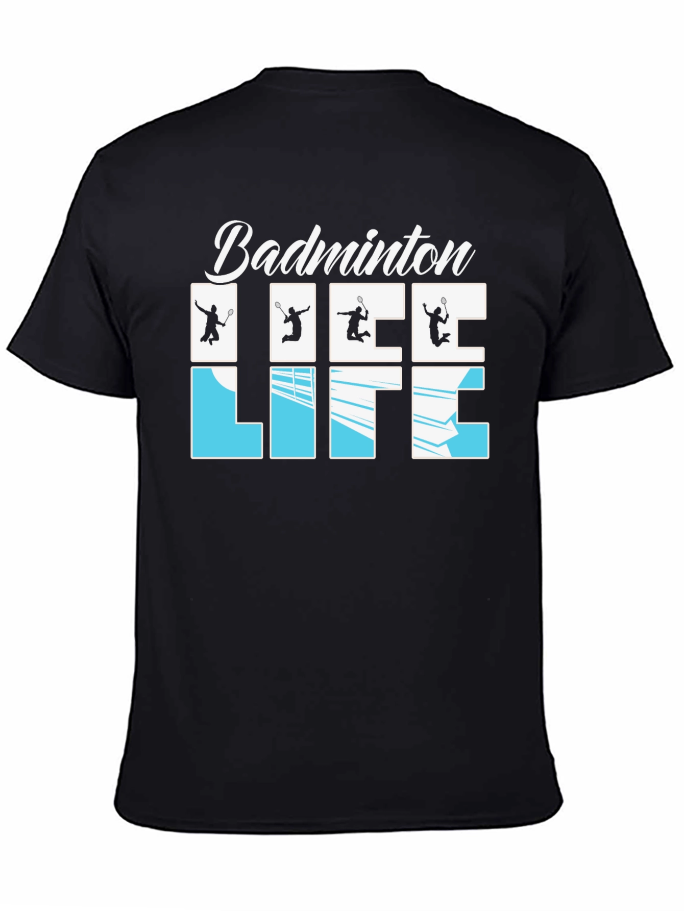 Badminton Life Graphic T-Shirt