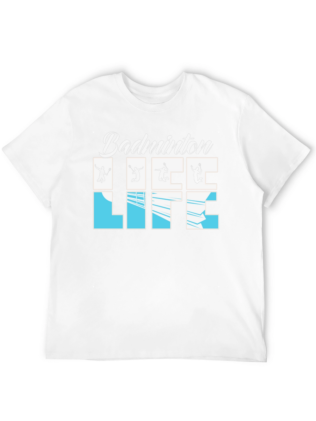 Badminton Life Graphic T-Shirt