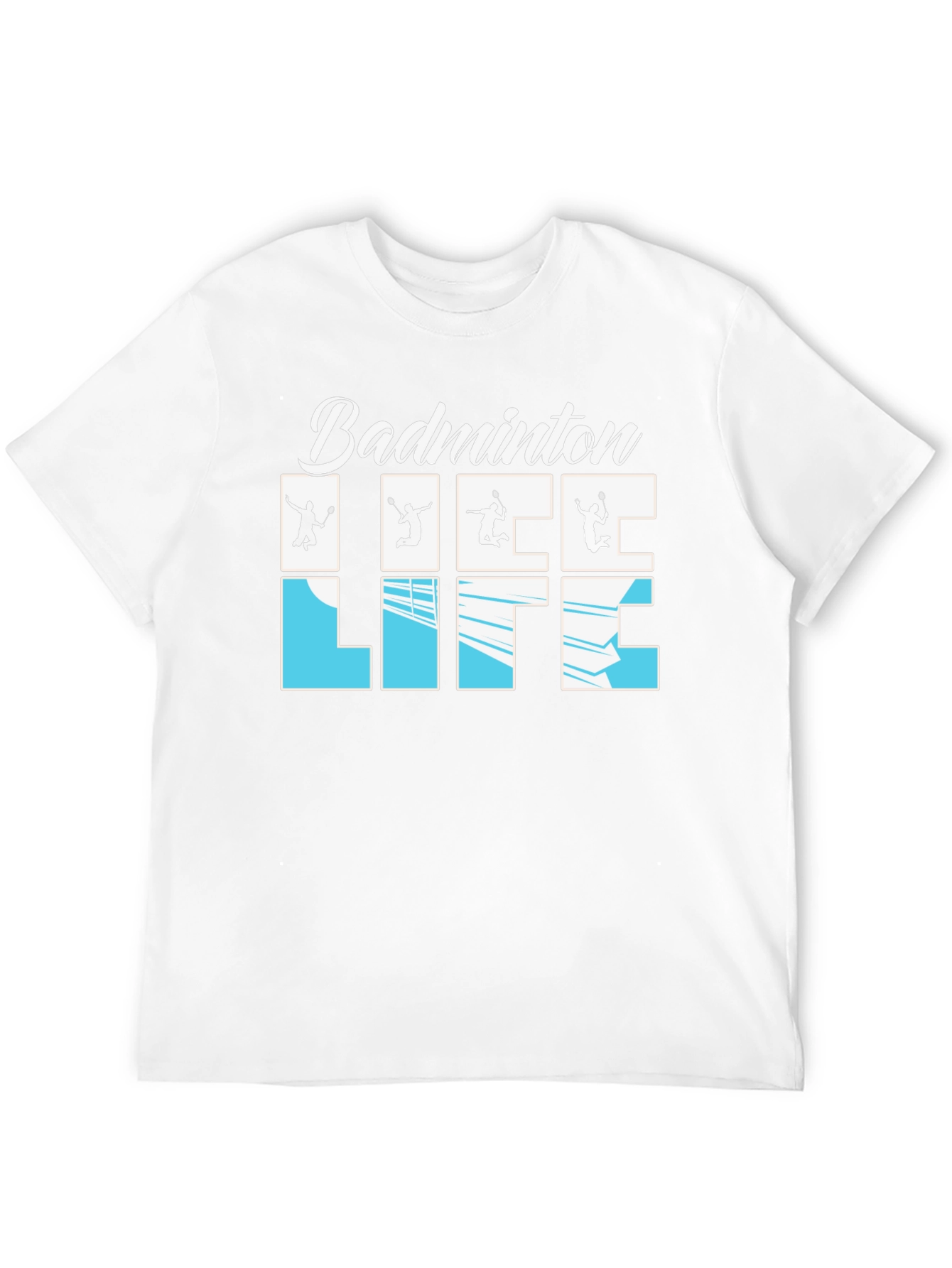 Badminton Life Graphic T-Shirt